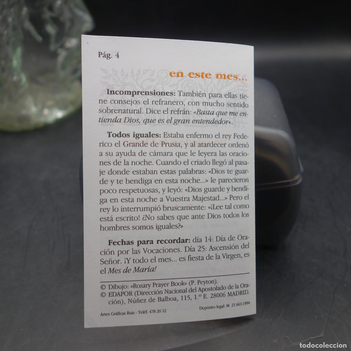 Postales: APOSTOLADO DE LA ORACION - Foto 3