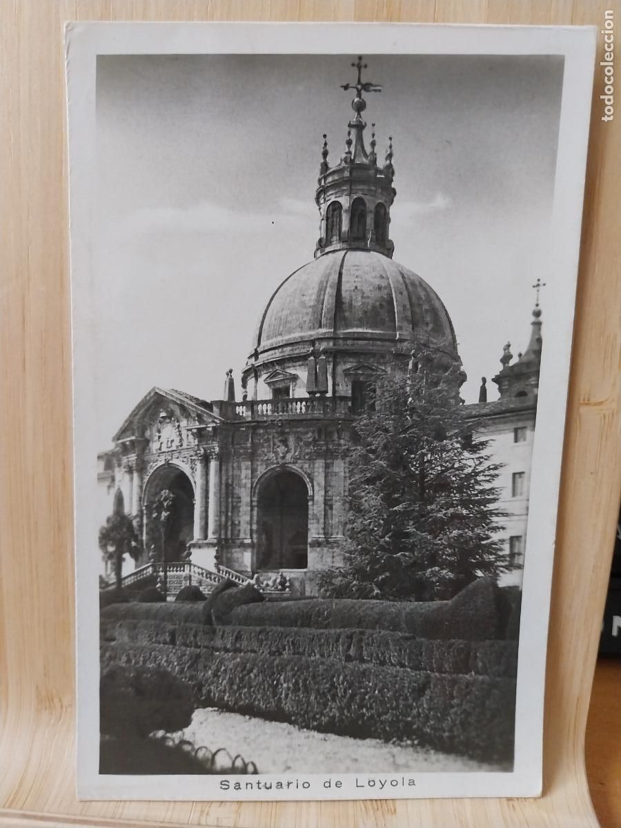 Postales: SANTUARIO DE LOYOLA TARJETA DORSO BLANCO TAMA&Ntilde;O POSTAL