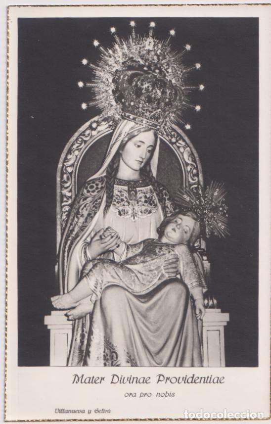 Postales: ESTAMPA MATER DIVINAE PROVIDENTIAE ORA PRO NOBIS - VILANOVA I LA GELTRU