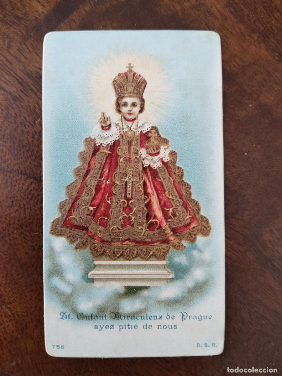 Postkarten: Recordatorio del Ni&ntilde;o Jes&uacute;s de Praga. Antiguo.
