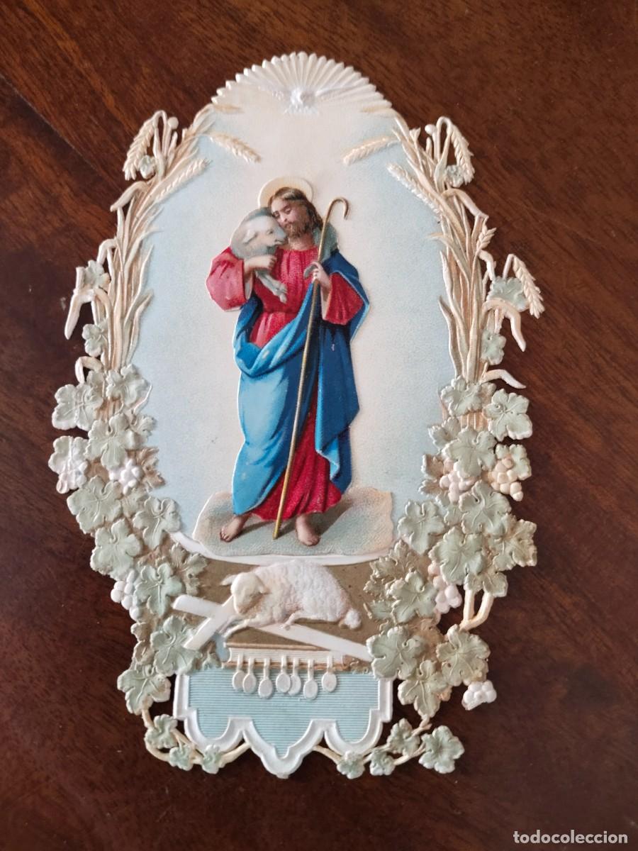 Postcards: Precioso troquelado en relieve. A&ntilde;o 1868. Checoslovaquia.