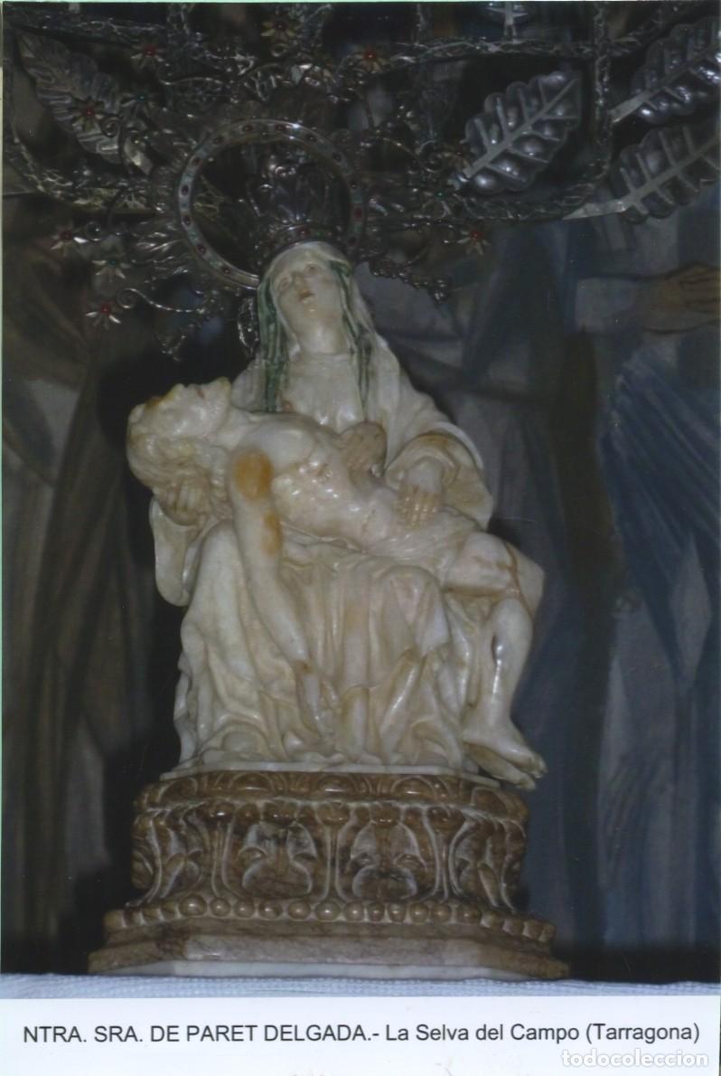 Postales: Tarjet&oacute;n. Ntra. Sra. de Paret Delgada. La Selva del Campo (Tarragona)