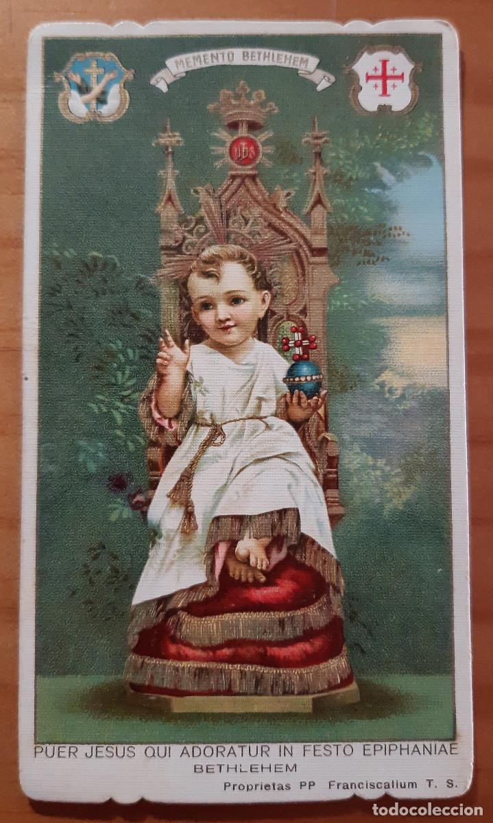 Cartes Postales: PUER JESUS QUI ADORATUR IN FESTO EPIPHANIAE BETHLEHEM - 12 X 6,50 CMS. - PERFECTO ESTADO