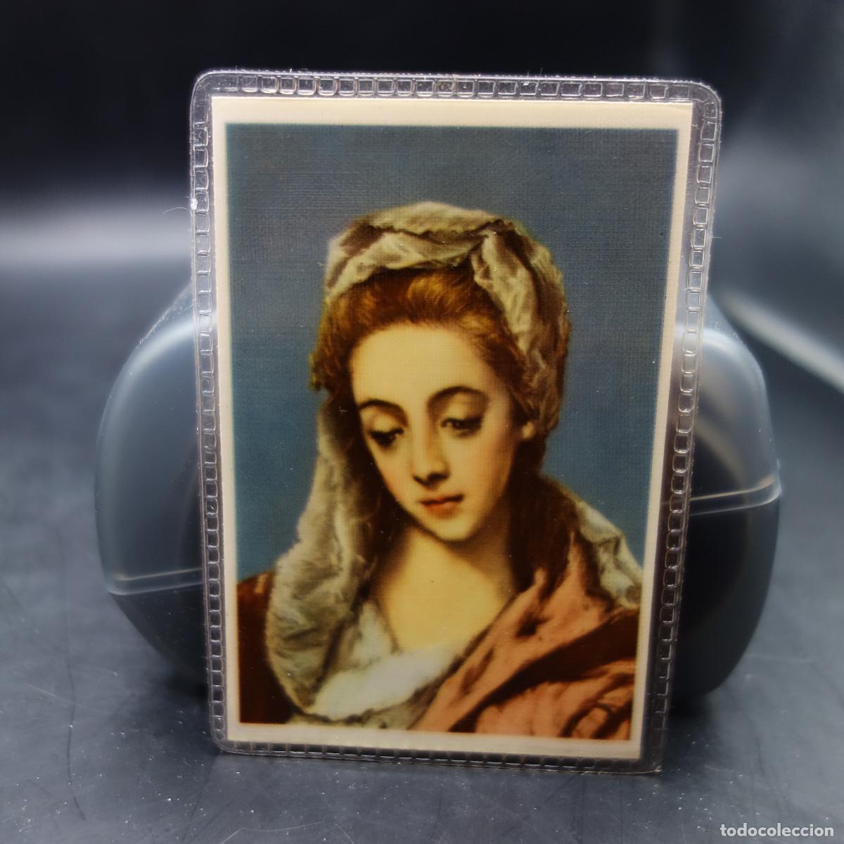 Postales: ESTAMPA DE LA VIRGEN MARIA