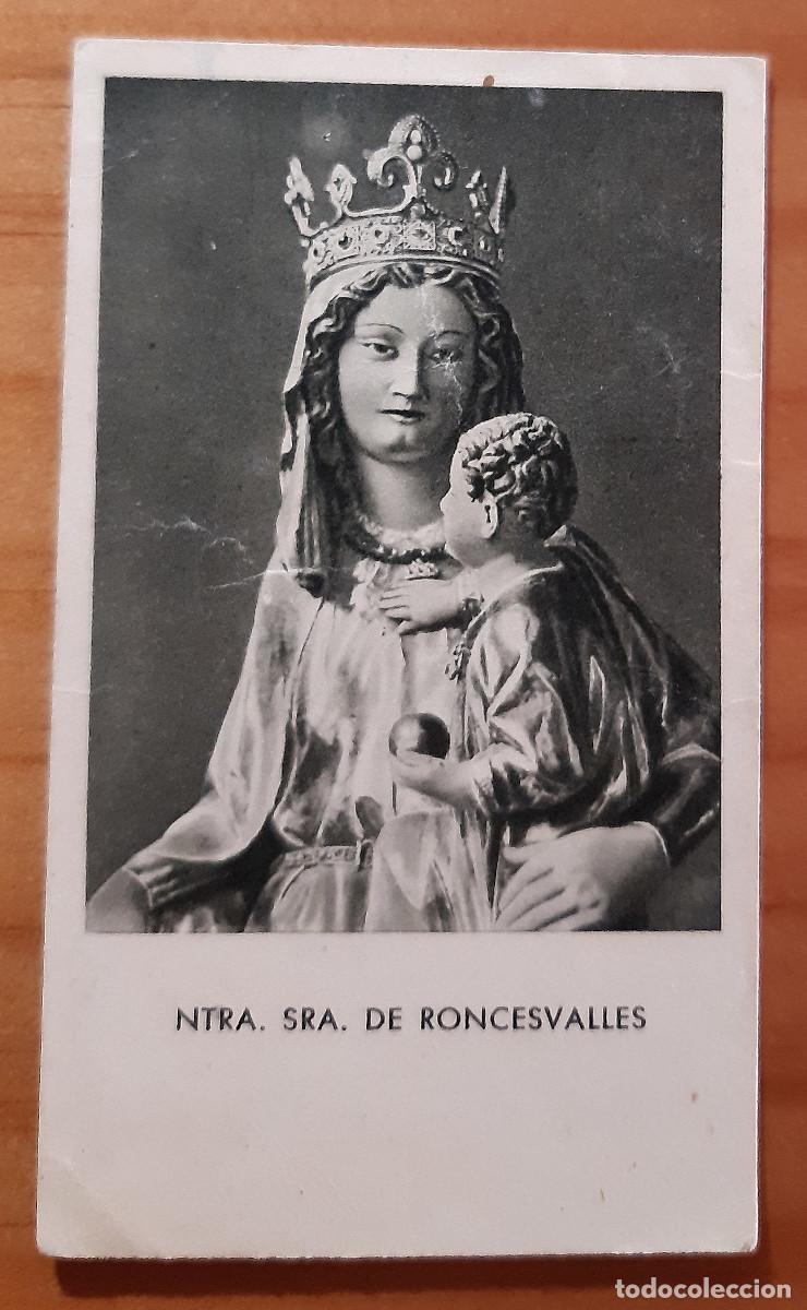 Postcards: NTRA. SRA. DE RONCESVALLES - 9,50 X 5 CMS. - PERFECTO ESTADO