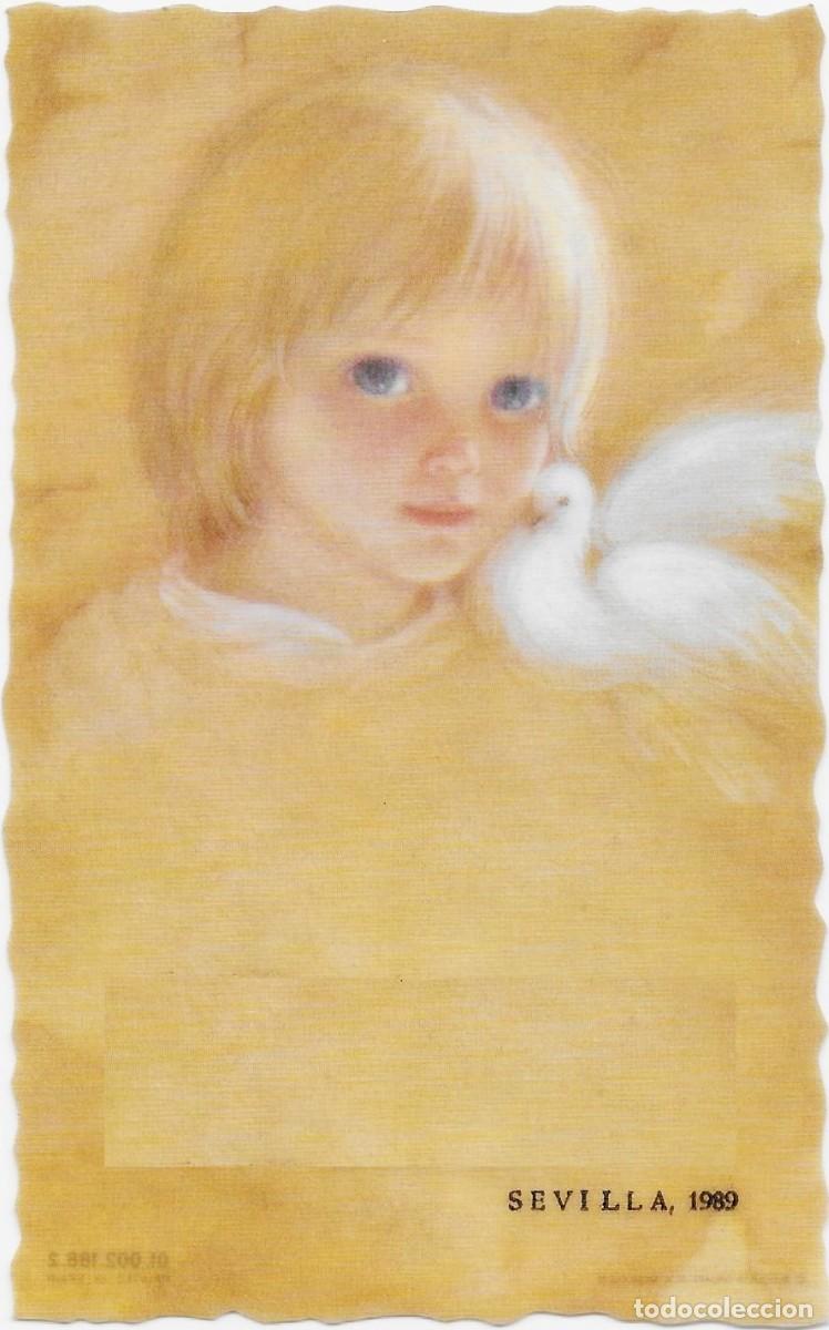 Postales: 0252 - MARTA RIBAS? - HERMOSO RECORDATORIO EDICIONES BUSQUETS 01.002.188.2 - PAPEL VEGETAL -1989