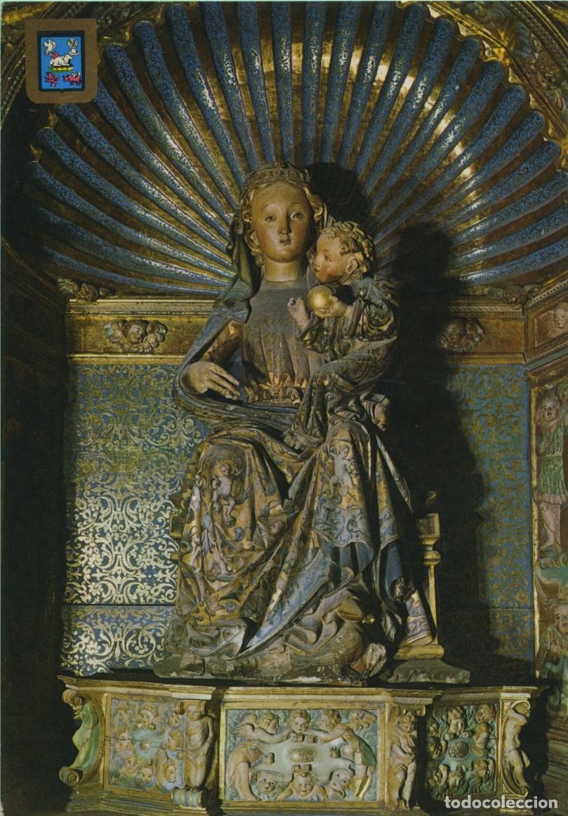 Postales: N&ordm; 8-ZAMORA. Catedral. Virgen de la Majestad. Sin circular. ED. EXCLUSIVA CABILDO CATEDRALICIO