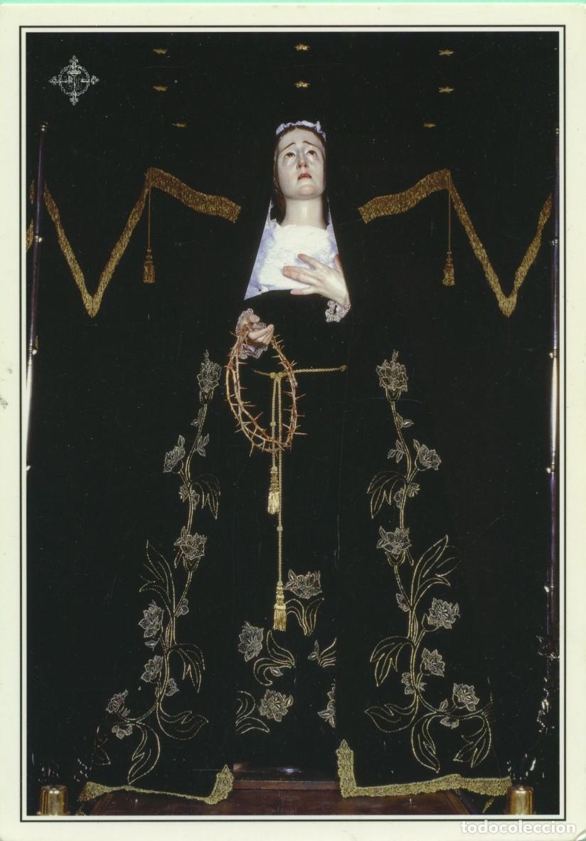 Postales: N&ordm; A/37-Virgen de los Clavos. Ram&oacute;n &Aacute;lvarez Prieto. 1887. Real Cofrad&iacute;a del Santo Entierro. Sin circ