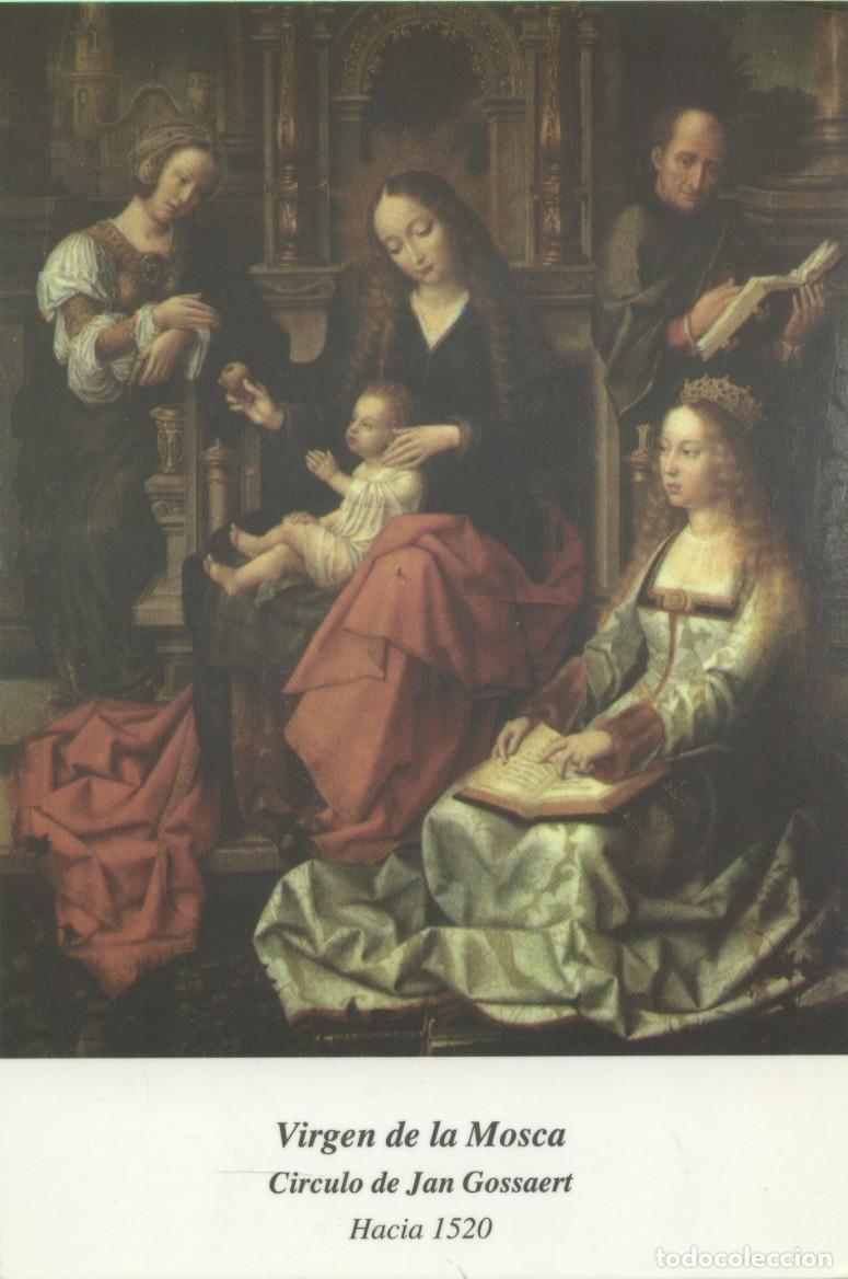 Postales: Tarjet&oacute;n. TORO. (Zamora). Colegiata de Santa Mar&iacute;a la Mayor. Virgen de la Mosca. C&iacute;rculo de Jan Goss