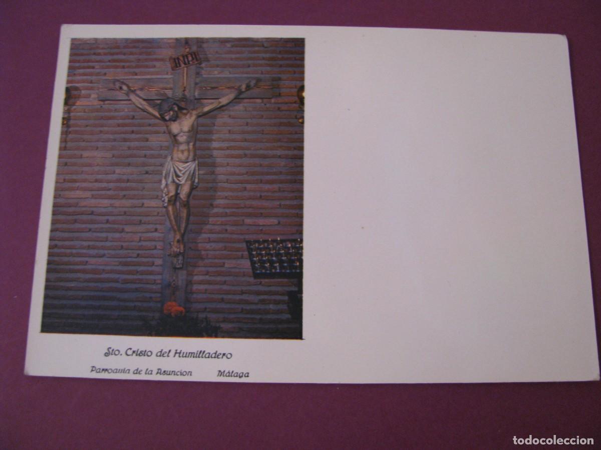 Postales: POSTAL DE STO. CRISTO DEL HUMILLADERO. PARROQUIA DE ASUNCION. MALAGA.