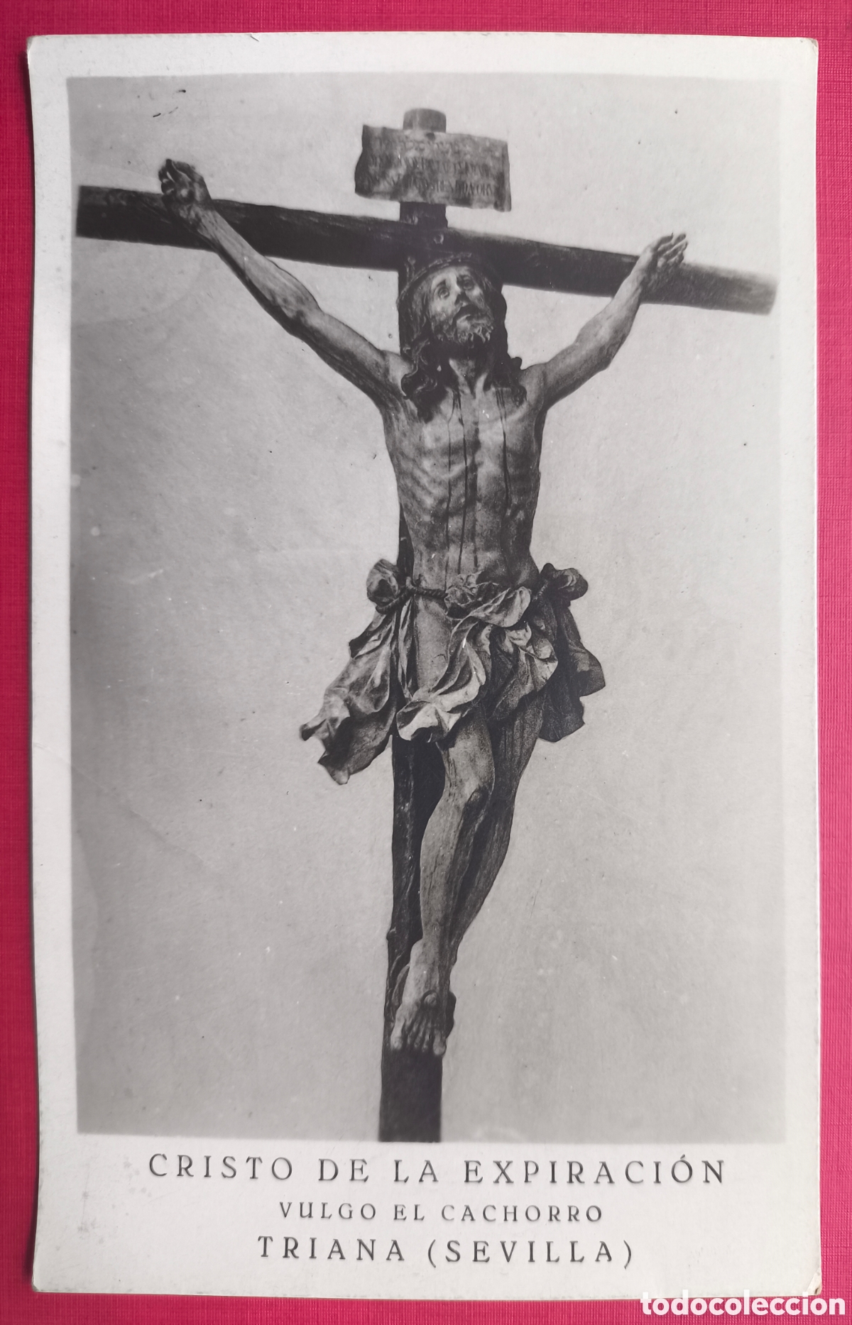 Postales: SEVILLA SEMANA SANTA CRISTO DE LA EXPIRACI&Oacute;N EL CACHORRO POSTAL FOTOGR&Aacute;FICA FOTOGRAF&Iacute;A