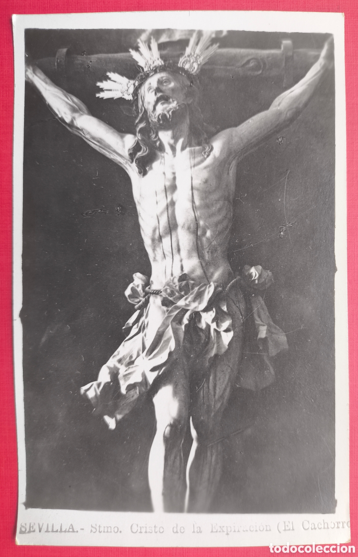Postales: SEVILLA SEMANA SANTA CRISTO DE LA EXPIRACI&Oacute;N EL CACHORRO POSTAL FOTOGR&Aacute;FICA FOTOGRAF&Iacute;A