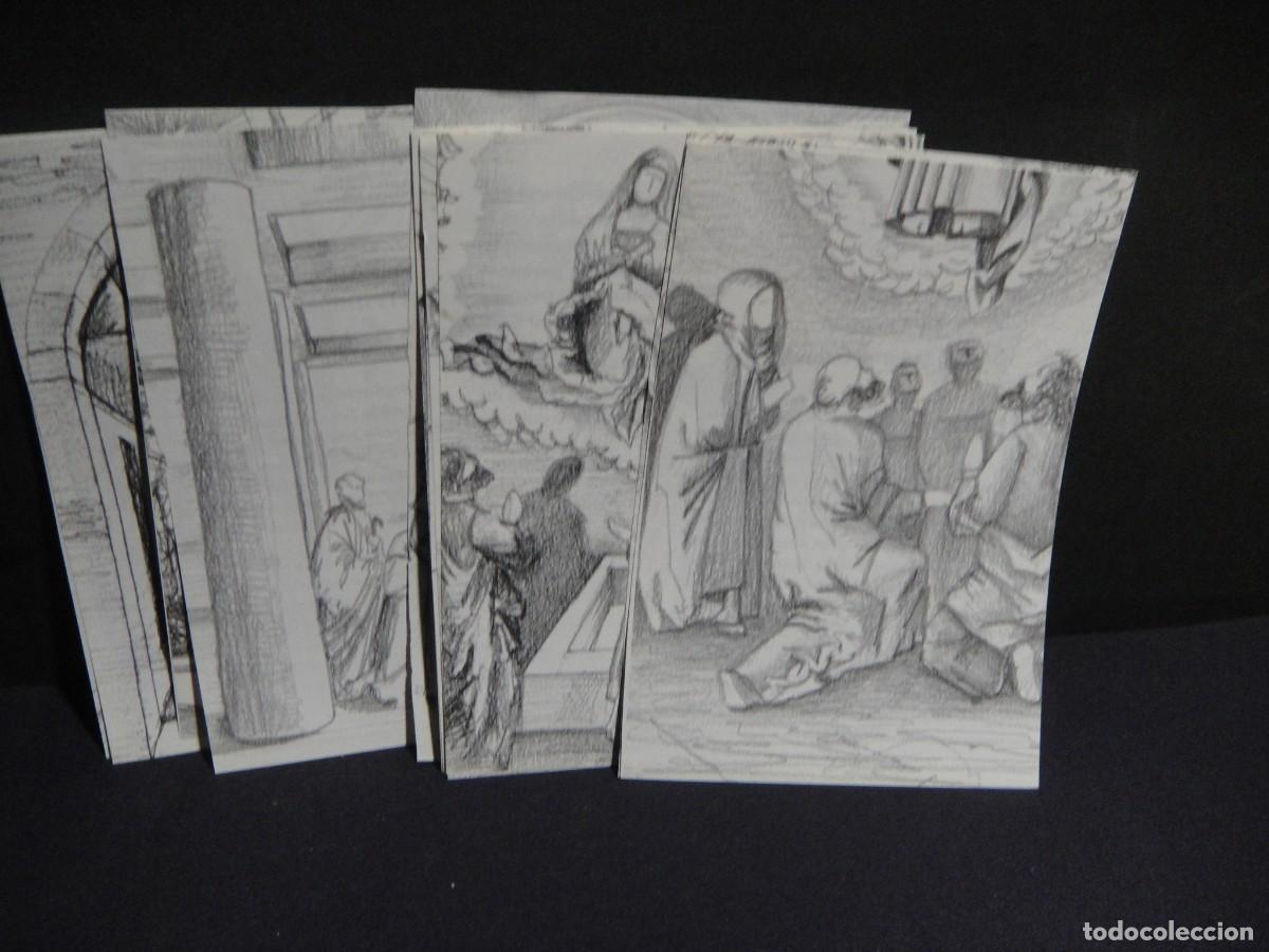 Postales: rosario evangelico 15 laminas