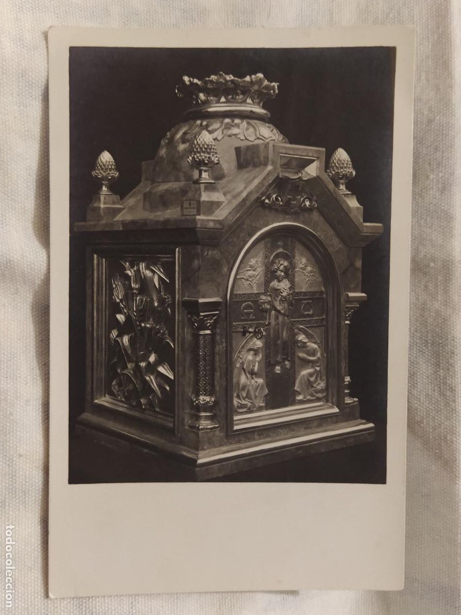 Postales: COFRE DE LA VIRGEN O RELIGIOSO - FOTOGRAFICA - POSTAL ANTIGUA -(116.107)