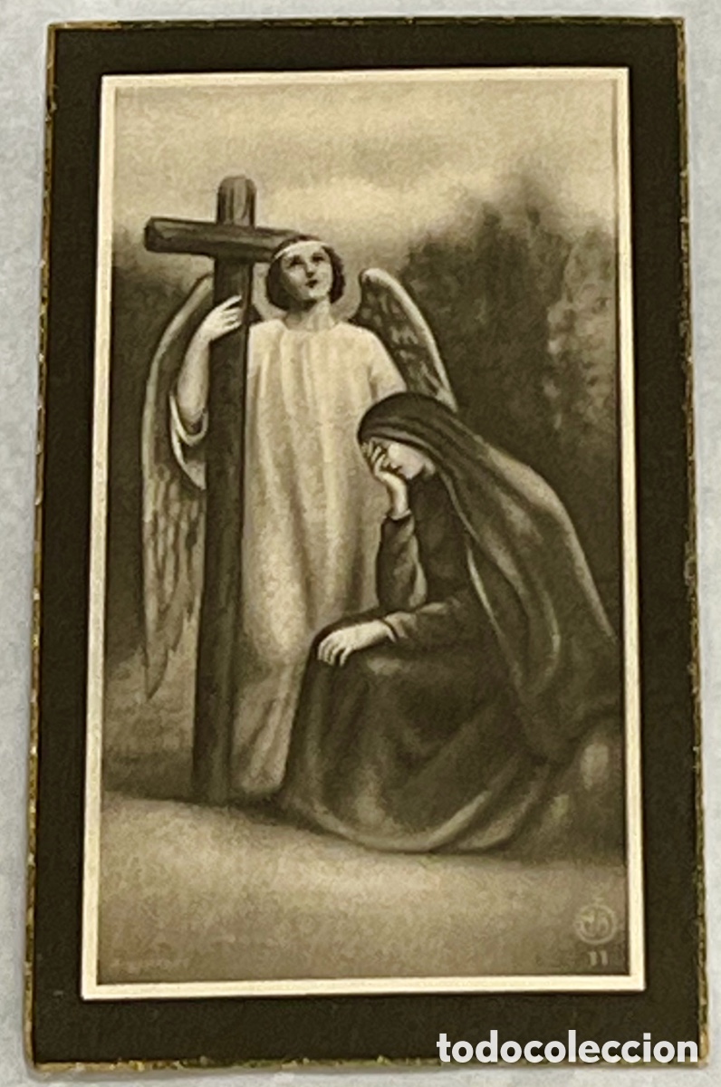 Postales: Estampa Religiosa. Obituario. Totana. Murcia. 1944.
