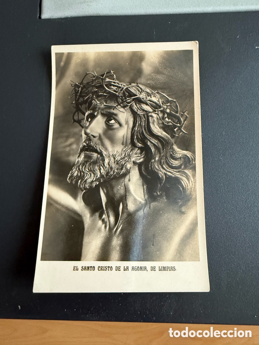 Postales: Postal. EL SANTO CRISTO DE LA AGON&Iacute;A. DE LIMPIAS