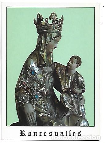 Postales: NUESTRA SE&Ntilde;ORA (s:XIII-XIV).- RONCESVALLES / NAVARRA