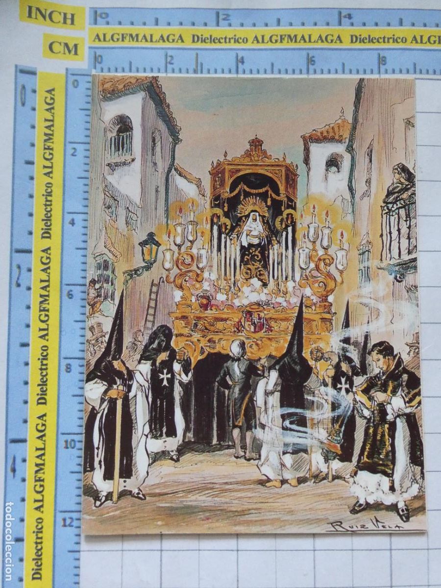 Postales: RECORDATORIO RELIGIOSO SEMANA SANTA. SEVILLA 1995 HERMANDAD DE LA SOLEDAD SAN LORENZO. 974