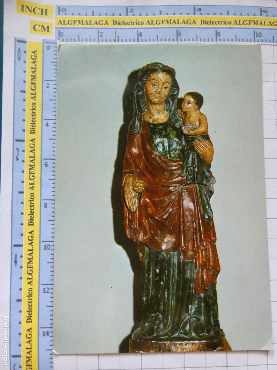 Postales: POSTAL RELIGIOSA SEMANA SANTA. A&Ntilde;O 1976 MANRESA BARCELONA VIRGEN DE LA CUEVA. 981