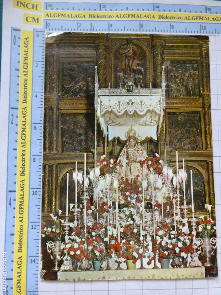 Postales: POSTAL RELIGIOSA SEMANA SANTA. A&Ntilde;O 1968. LUCENA C&Oacute;RDOBA NUESTRA SE&Ntilde;ORA DE ARACELI. 990