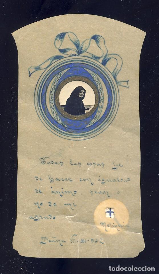 Postales: Estampa reliquia estampa con reliquia: Hijas de Maria Inmaculada