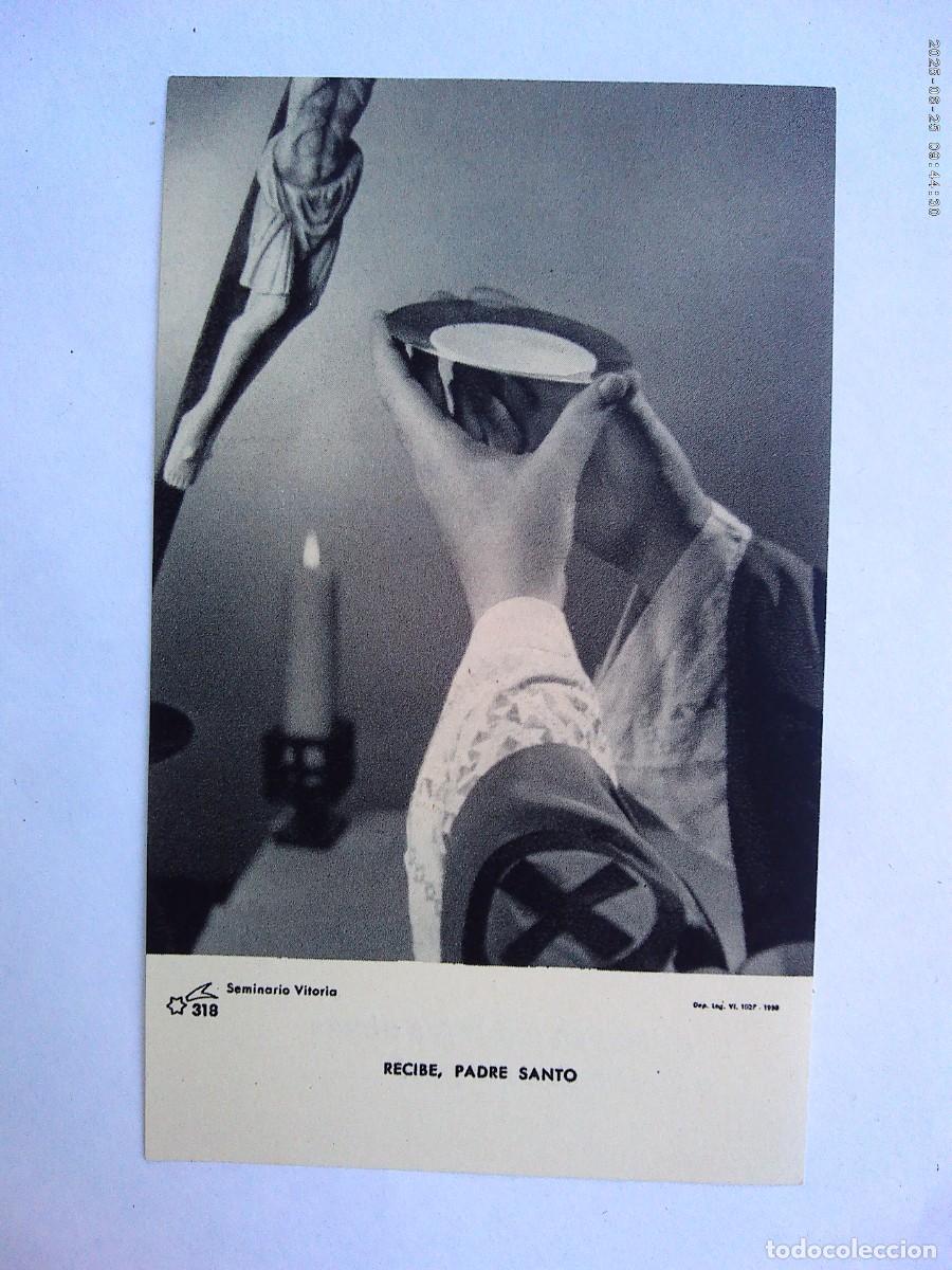 Postales: ESTAMPA RECUERDO INAUGURACION Y BENDICION BANDERA ADORACION NOCTURNA . LA CUMBRE , 1961