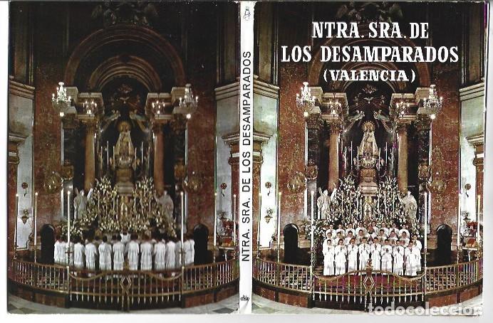 Postales: LIBRO FLEXO CON 11 POSTALES DE NUESTRA SE&Ntilde;ORA DE LOS DESAMPARADOS.- VALENCIA