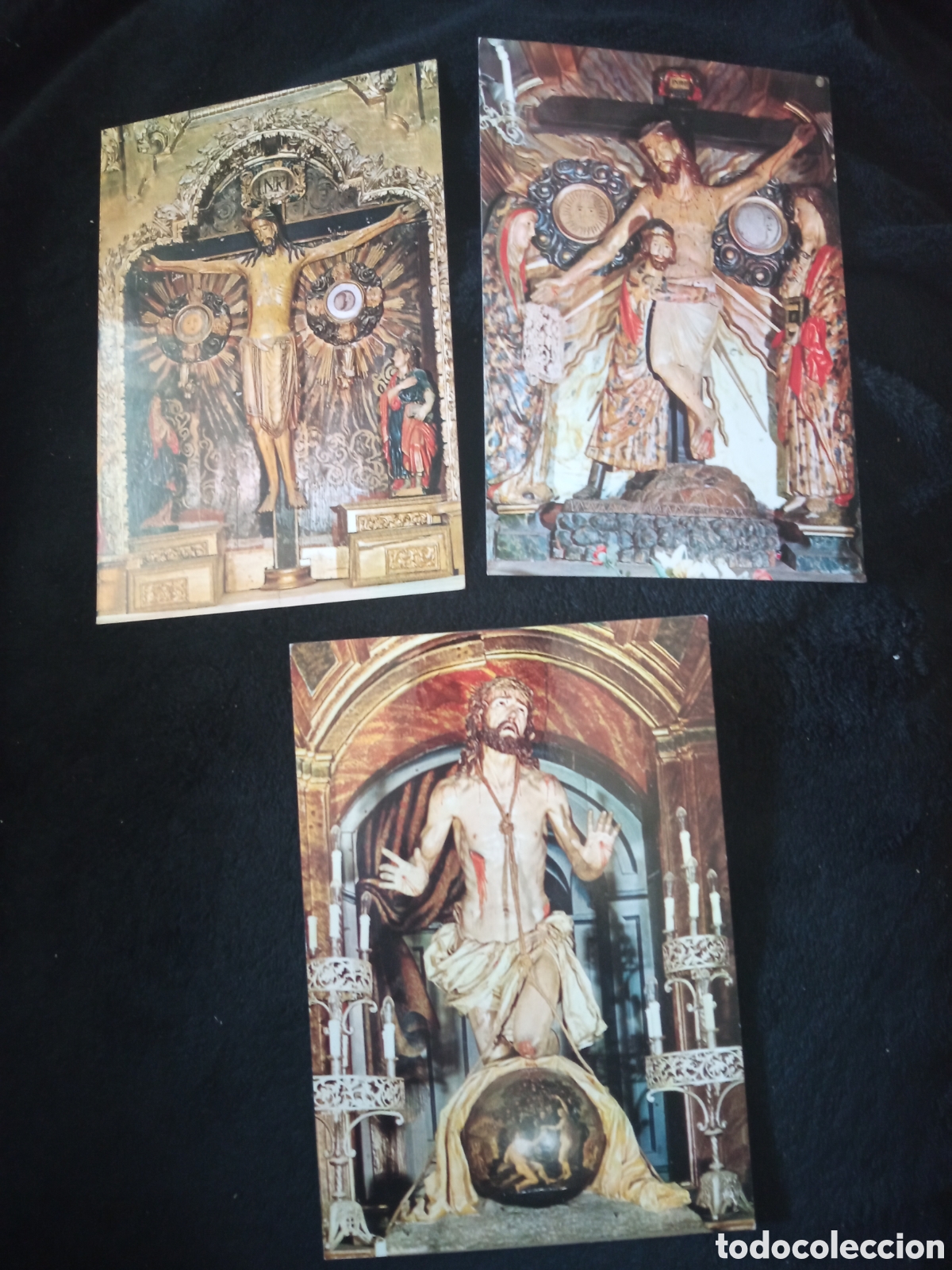 Postales: 3 bonitas postales religiosas de Cristos que se venera en Atienza (Guadalajara)