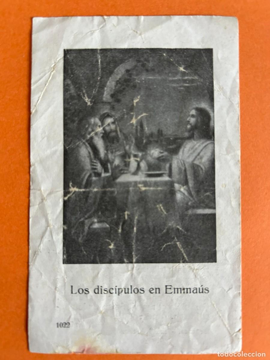 Postales: ESTAMPA LOS DISC&Iacute;PULOS DE EMMA&Uacute;S - REPRODUCE OBRA DE ROBERT Z&Uuml;ND - IMP. BA&Ntilde;ERES N&ordm; 1022 - A&Ntilde;O 1941