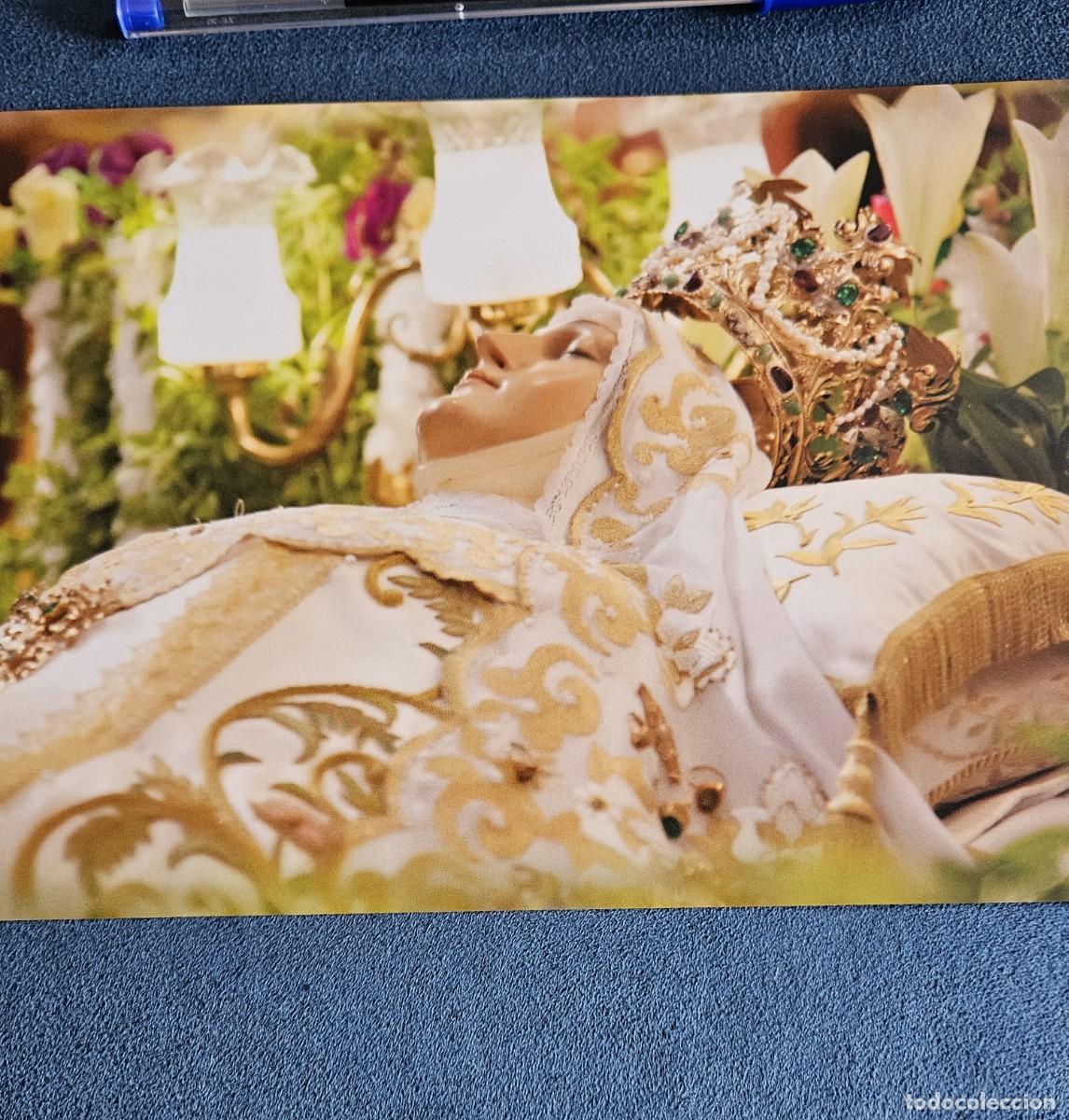 Postales: Tarjeta Grande Religiosa De La Virgen De La Asunci&oacute;n En La Ofrenda De Las Fiestas B&eacute;tera (Valencia).
