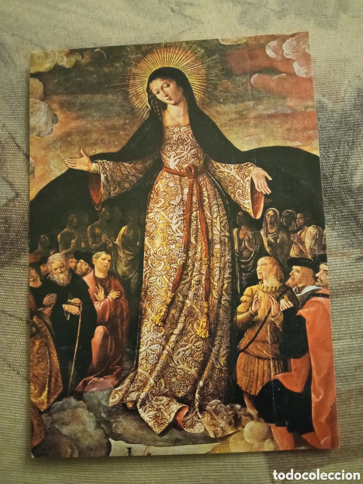 Postales: Antigua tarjeta, Virgen de los Mareantes, Sevilla