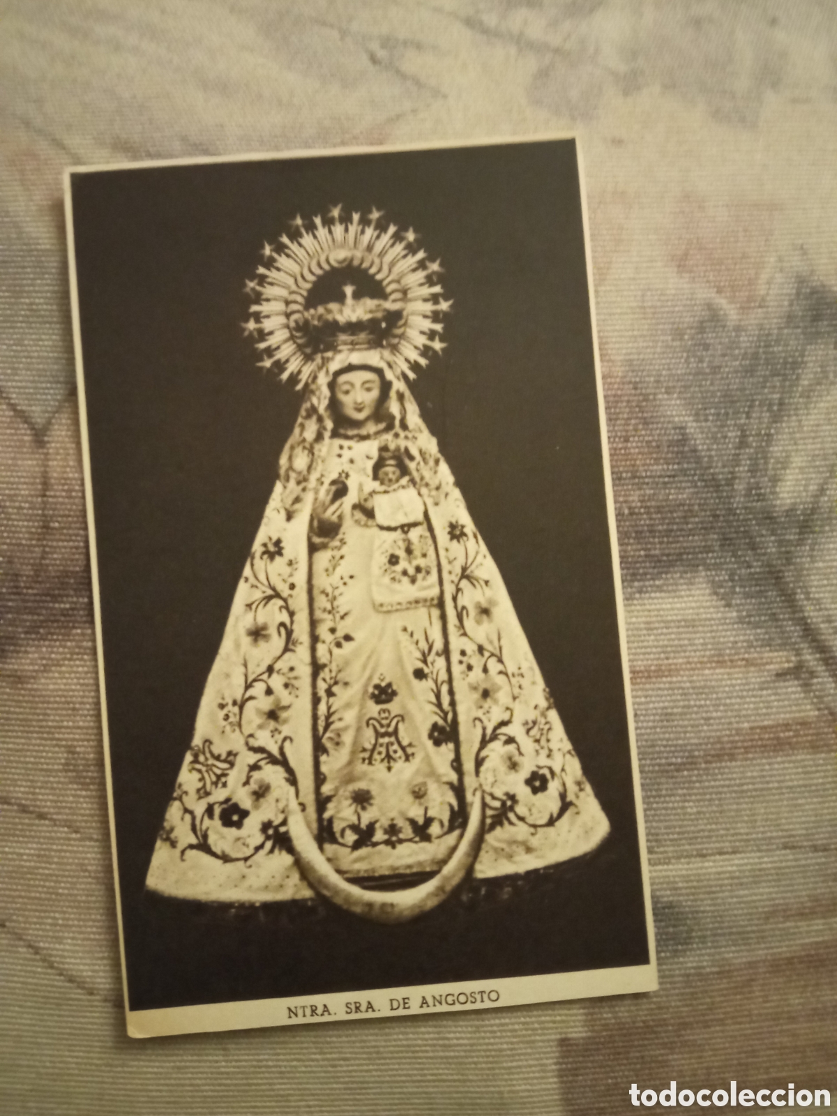 Cartes Postales: Antigua foto postal, Nuestra Se&ntilde;ora de Angosto, (Alava)