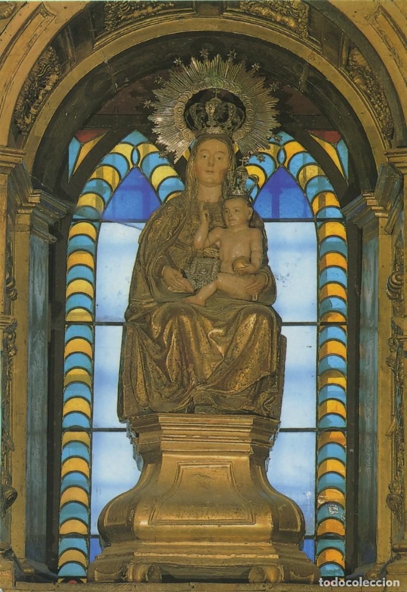 Postales: Tarjet&oacute;n. Virgen del Carmen. Patrona de ortigosa de Cameros (La Rioja).