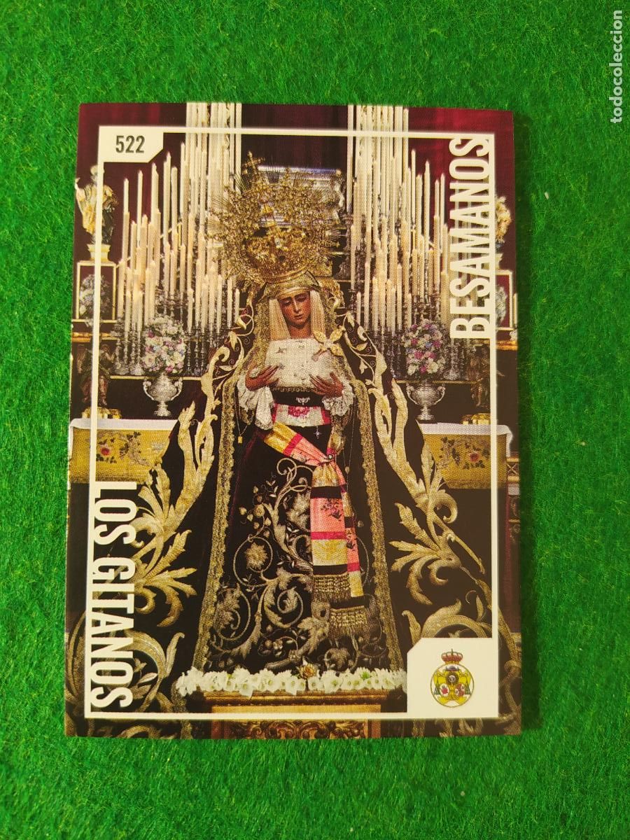 Postales: Holy cards Sevilla semana santa 2026 BESAMANOS LA MADRUGA N&ordm; 522 LOS GITANOS