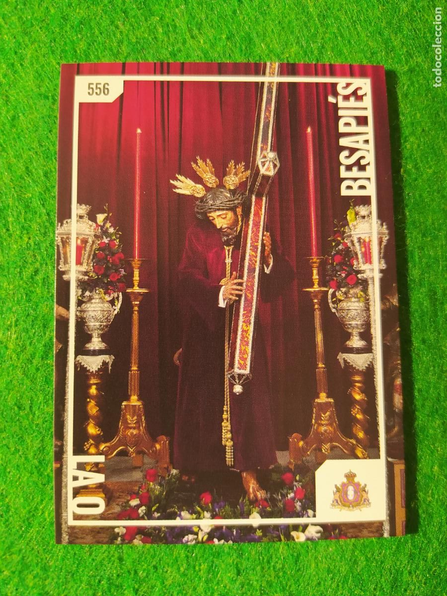 Cartoline: Holy cards Sevilla semana santa 2026 BESAPIES N&ordm; 556 LA O