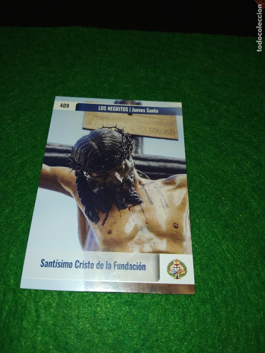 Postales: Holy cards Sevilla semana santa 2026 N&ordm; 409 LOS NEGRITOS