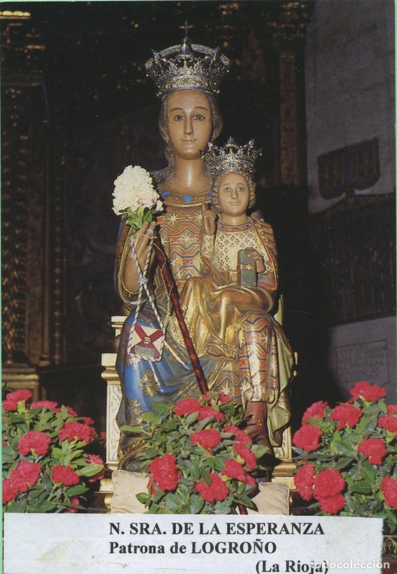 Postales: N&ordm; 7482-LOGRO&Ntilde;O. Nuestra Se&ntilde;ora la Virgen de la Esperanza. Patrona de Logro&ntilde;o. Sin circular. ED. BEA