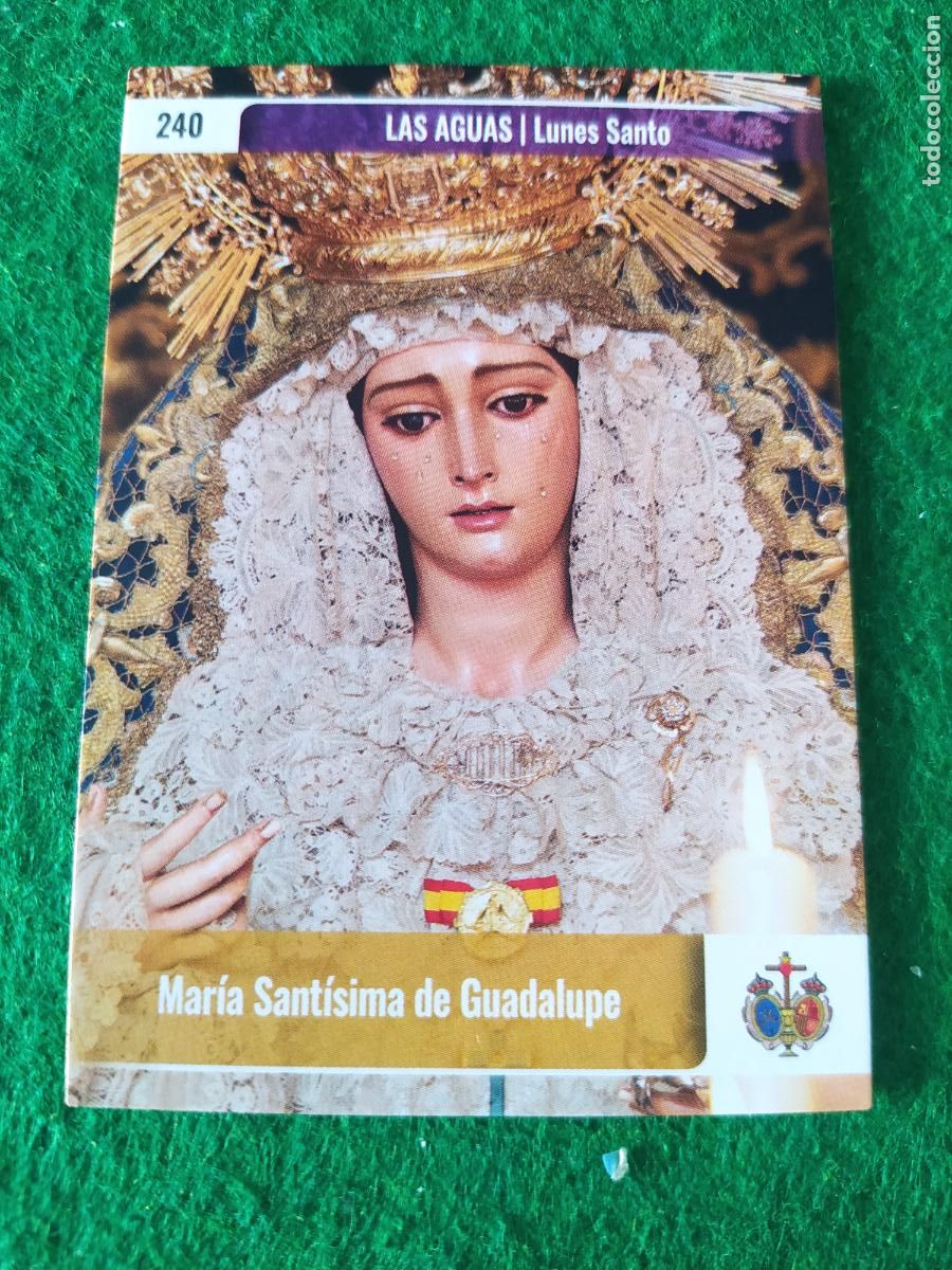 Postales: Holy cards Sevilla semana santa 2026 N&ordm; 240 LAS AGUAS