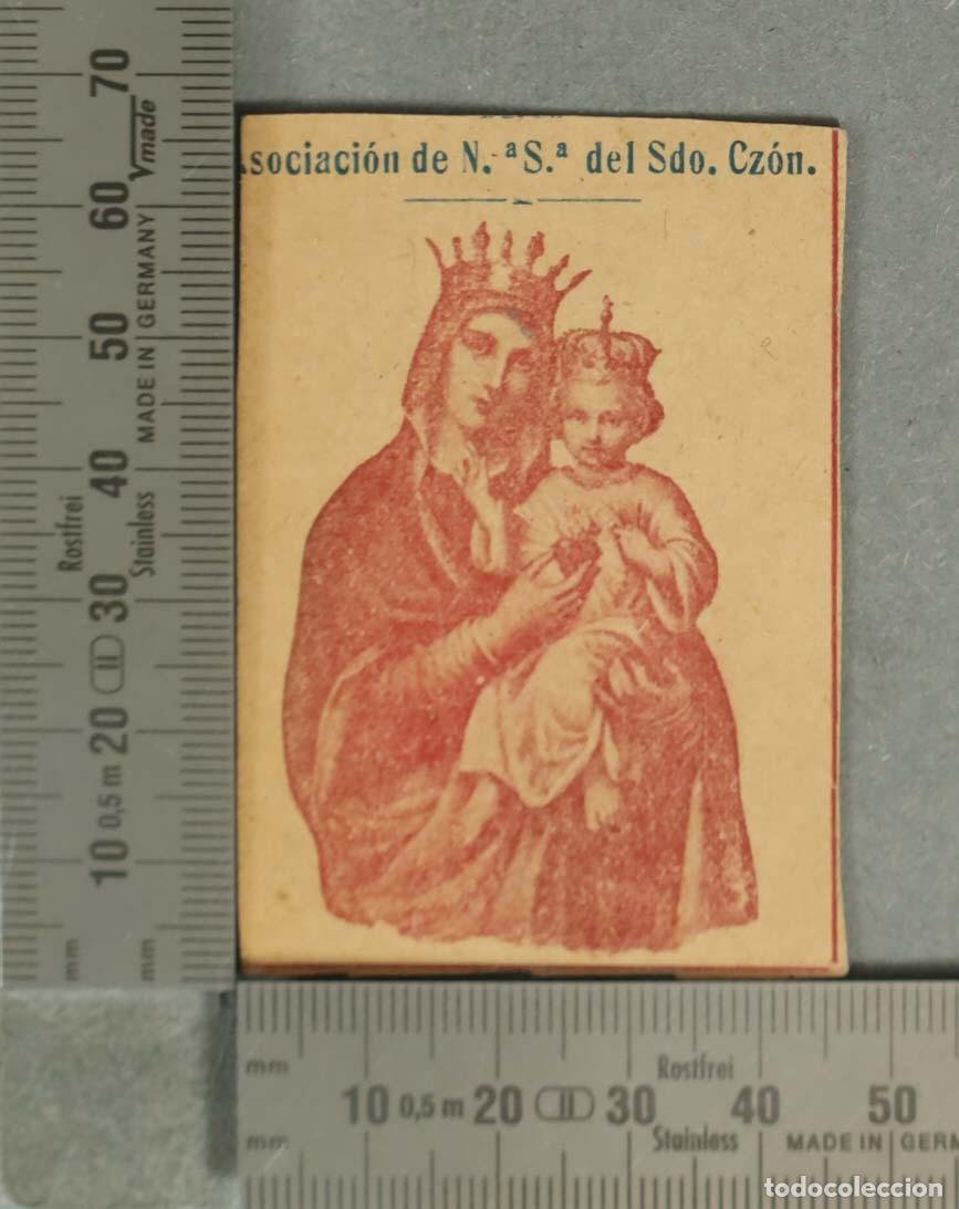 Postales: ESTAMPA. Nuestra Se&ntilde;ora del Sagrado Coraz&oacute;n - Asociaci&oacute;n de N.&ordf; S.&ordf; del Sdo. Cz&oacute;n.