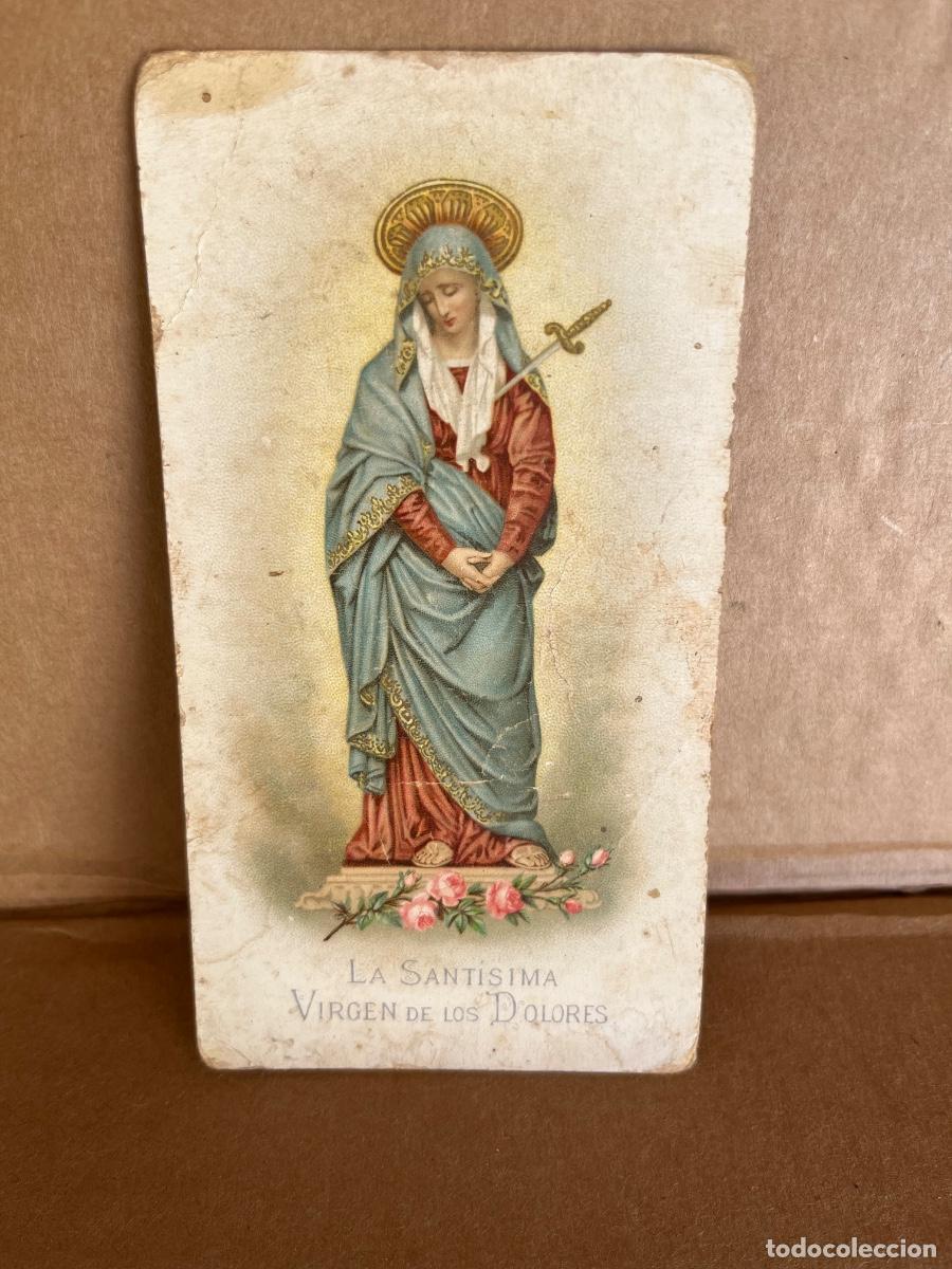 Postales: Virgen de los Dolores, 1904, Segovia