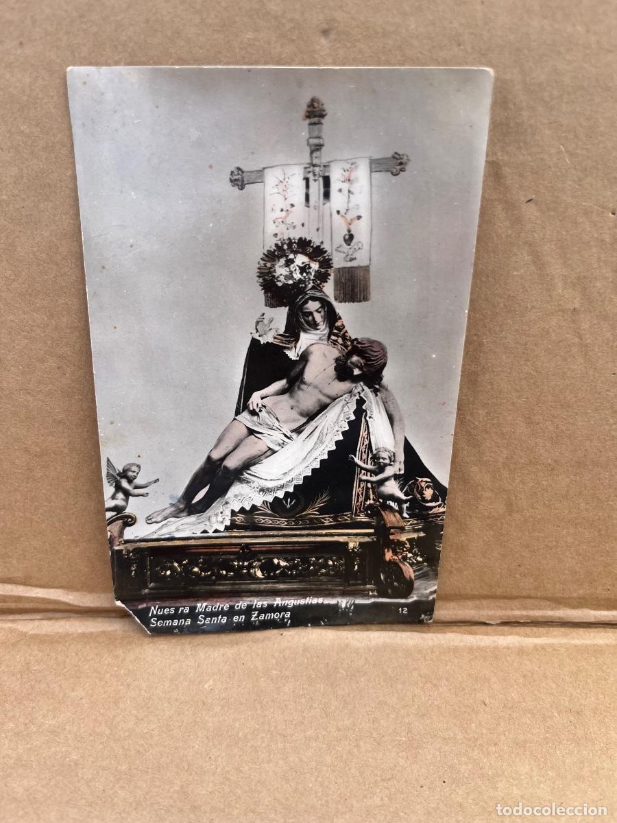 Postales: Semana Santa , Zamora, Virgen de las Angustias