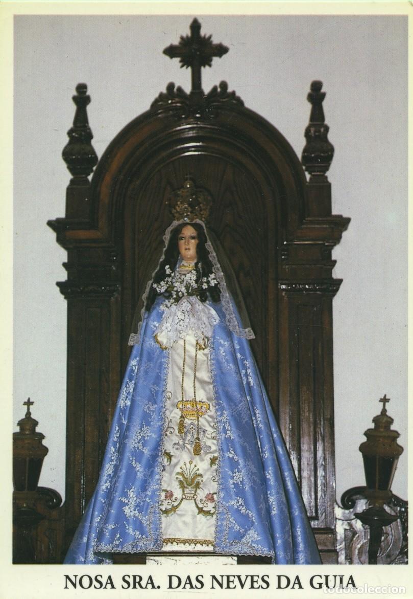 Postales: Ntra. Sra. de las Nieves. LA GU&Iacute;A. Vigo. Sin circular. ED. FAMA
