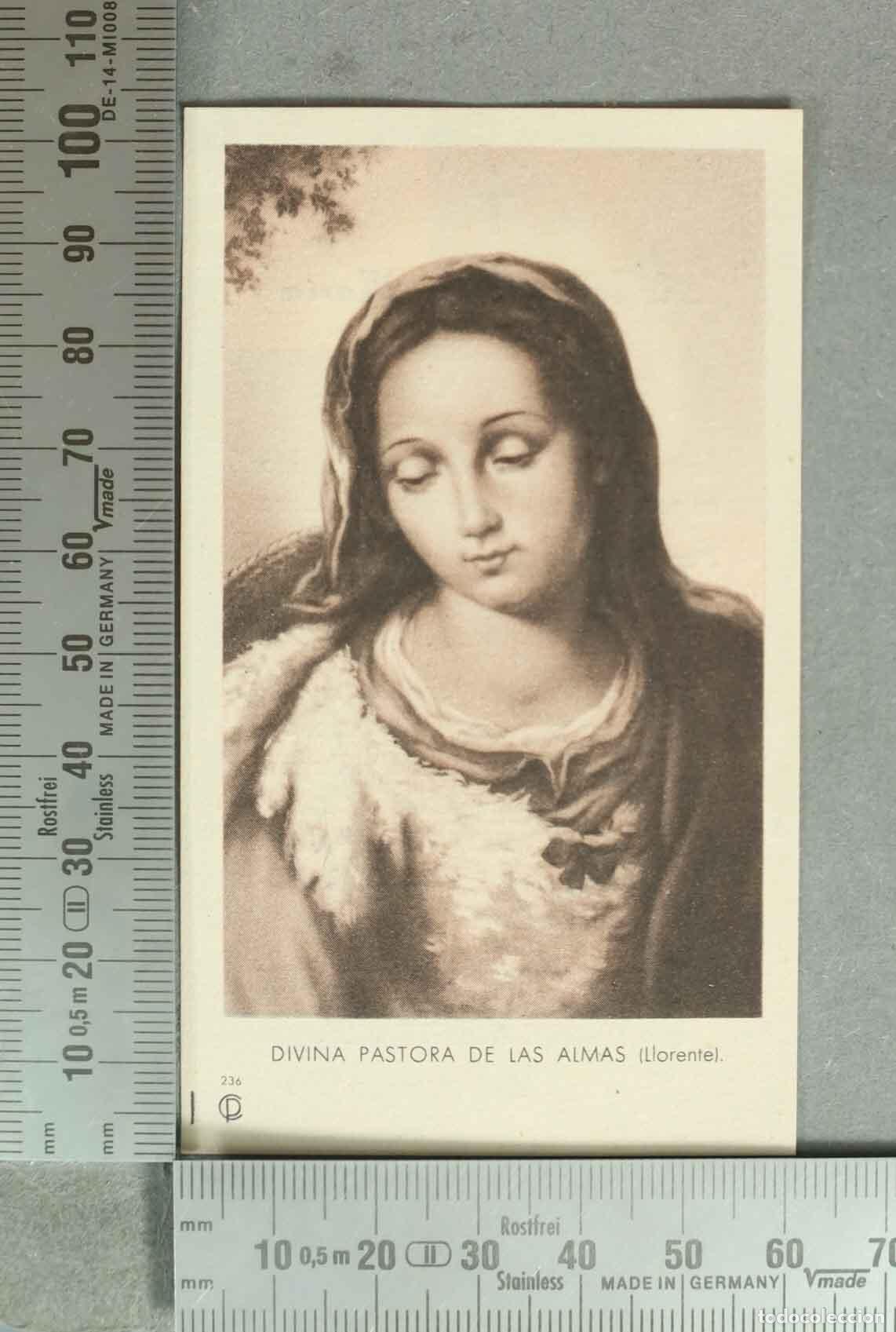 Postales: ESTAMPA. Divina Pastora de las Almas - Llorente JESUS DE MEDINACELI (PP. Capuchinos)