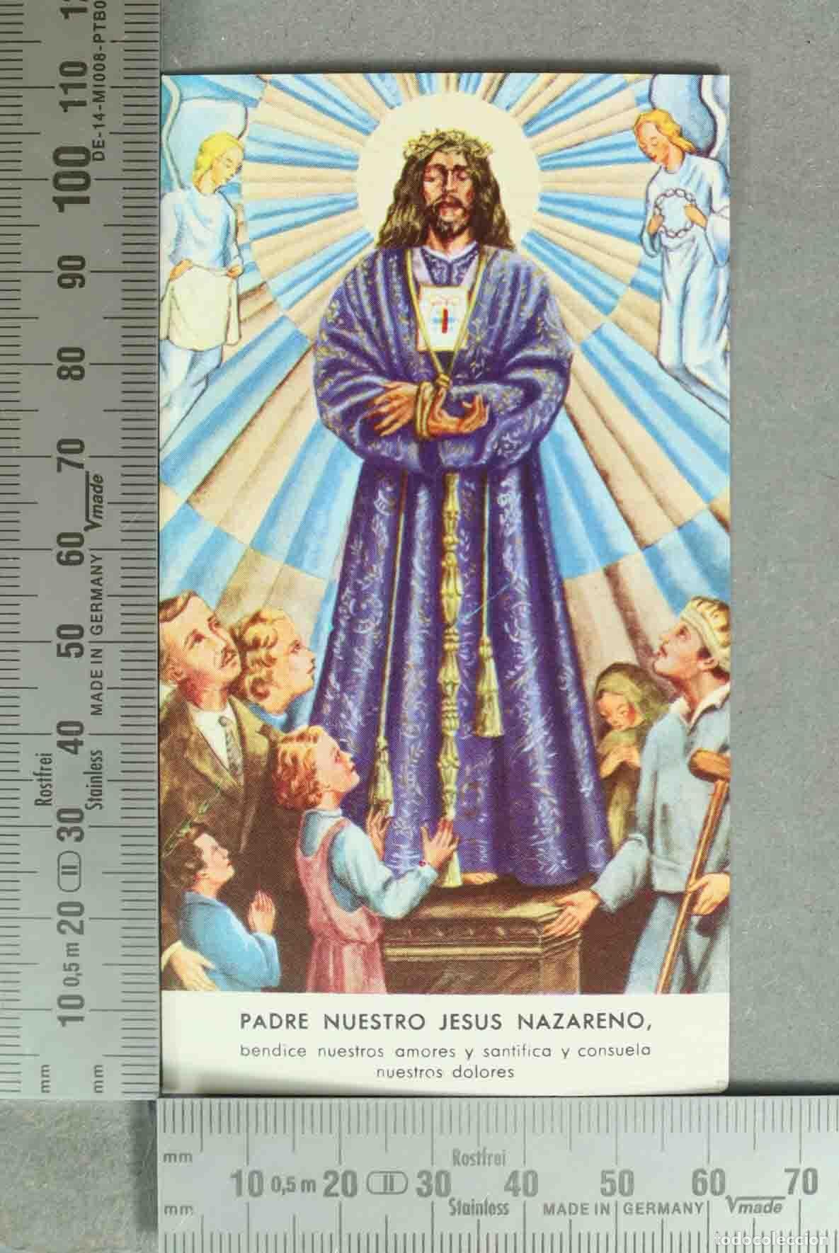 Postales: ESTAMPA. Padre Nuestro Jes&uacute;s Nazareno JACULATORIA