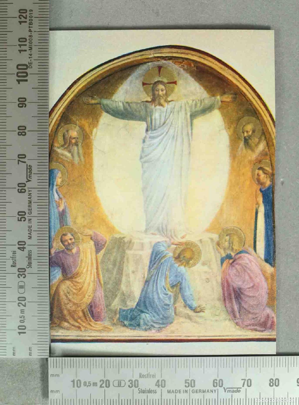 Postales: ESQUELA. La Transfiguraci&oacute;n de Cristo - Fra Angelico. MATACAN SALAMANCA