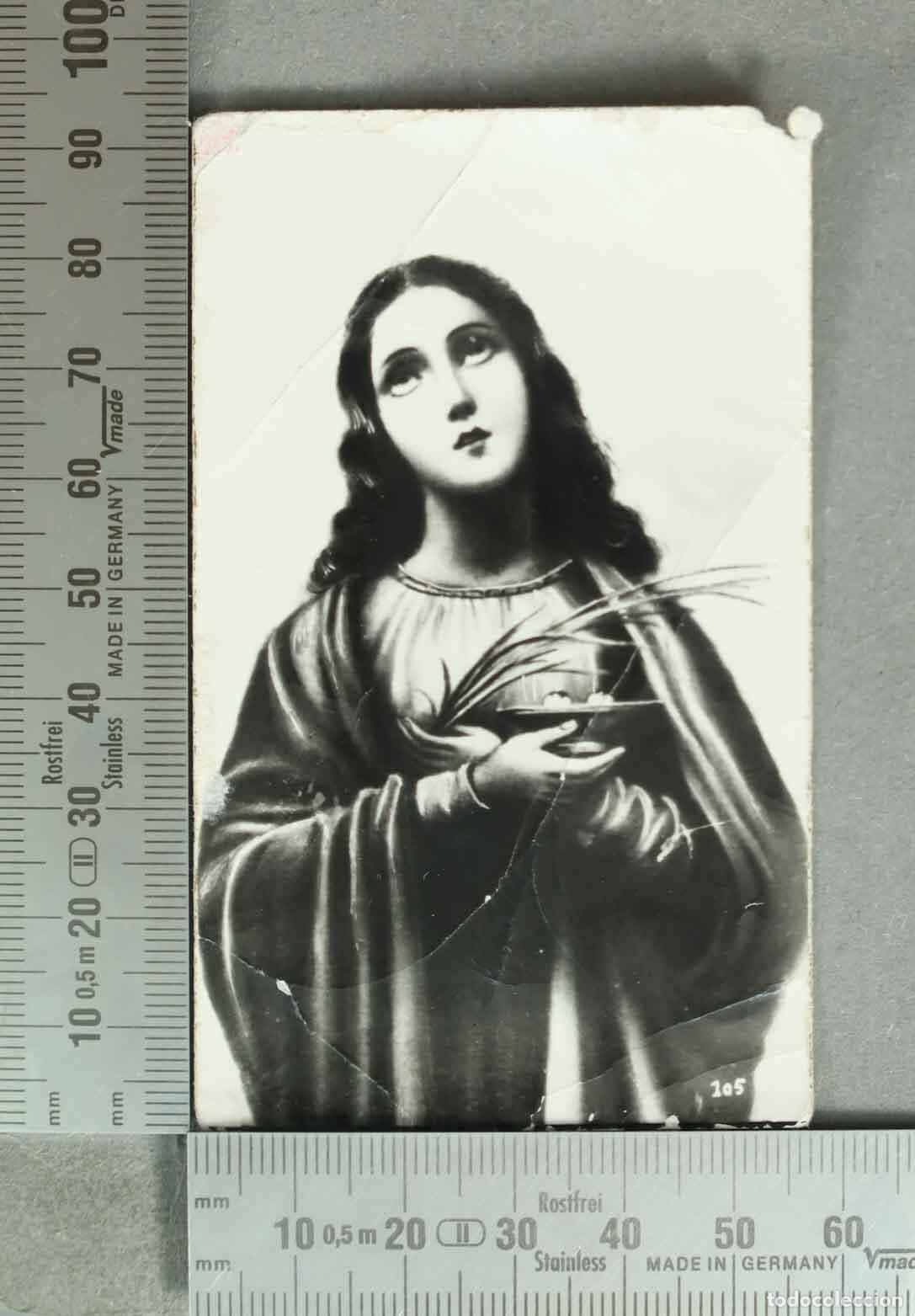Postales: ESTAMPA. S. Luc&iacute;a La Milagrosa