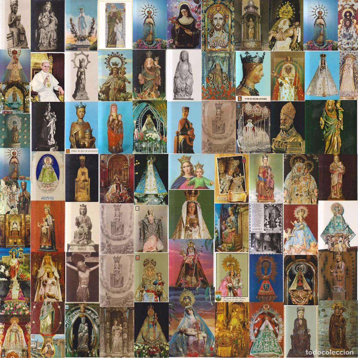 Postales: 70 POSTALES ESTAMPAS RELIGIOSAS COD ESTAMPA - Foto 1