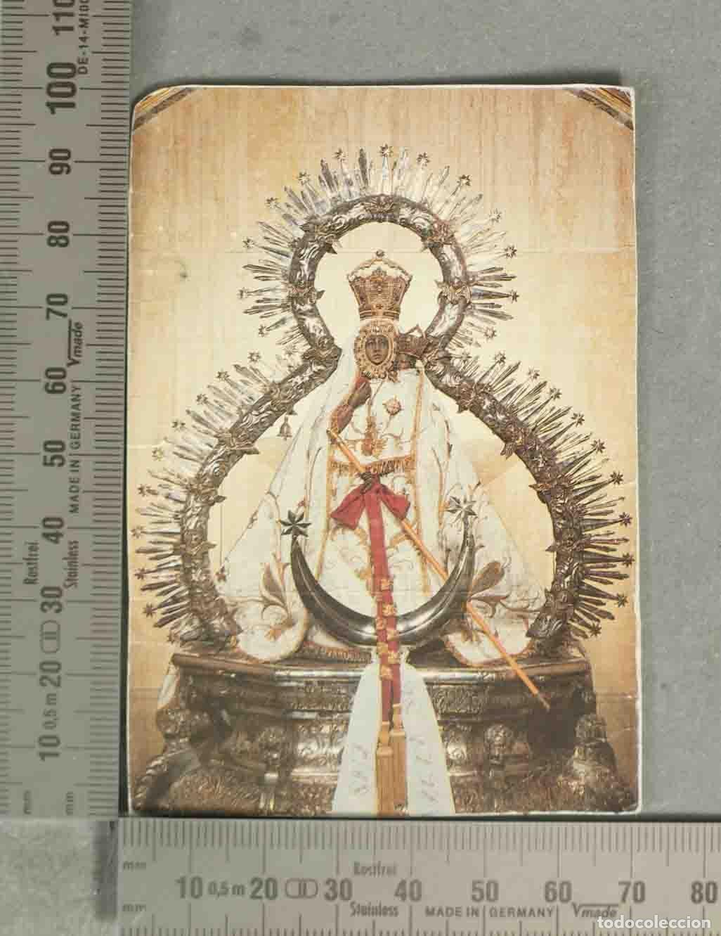 Postales: ESTAMPA. NTRA SRA DE LA CABEZA. ORACION A&Ntilde;O MARIANO