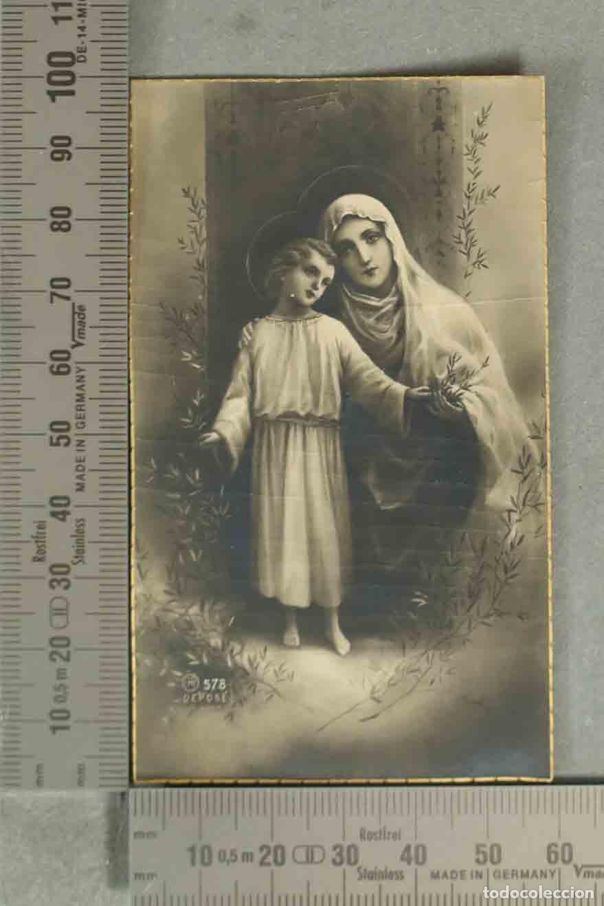 Postales: ESTAMPA. Virgen Mar&iacute;a y Ni&ntilde;o Jes&uacute;s