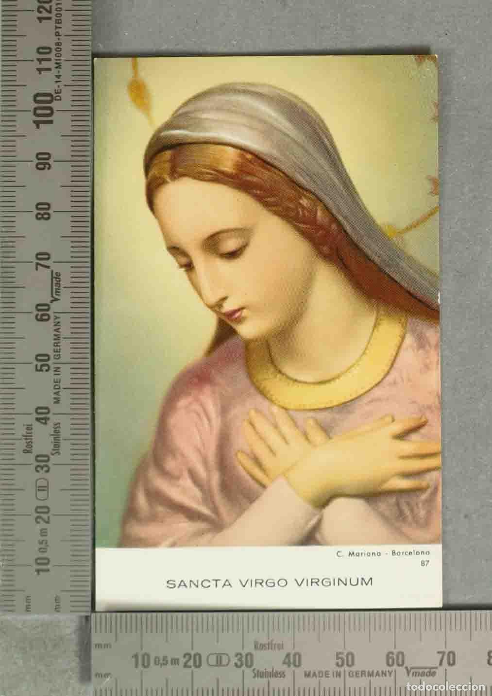 Postkarten: ESTAMPA. Sancta Virgo Virginum - C. Mariana Barcelona